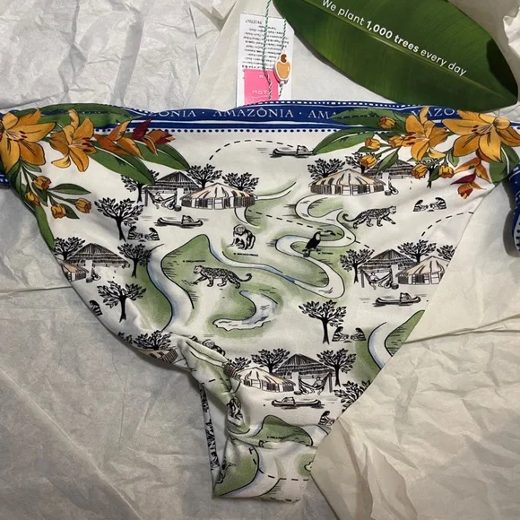 NWT Farm Rio Tropical Destination Bikini Bottom - Picture 3 of 6